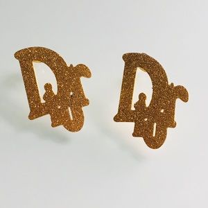 18k Gold Filled Dior Earrings